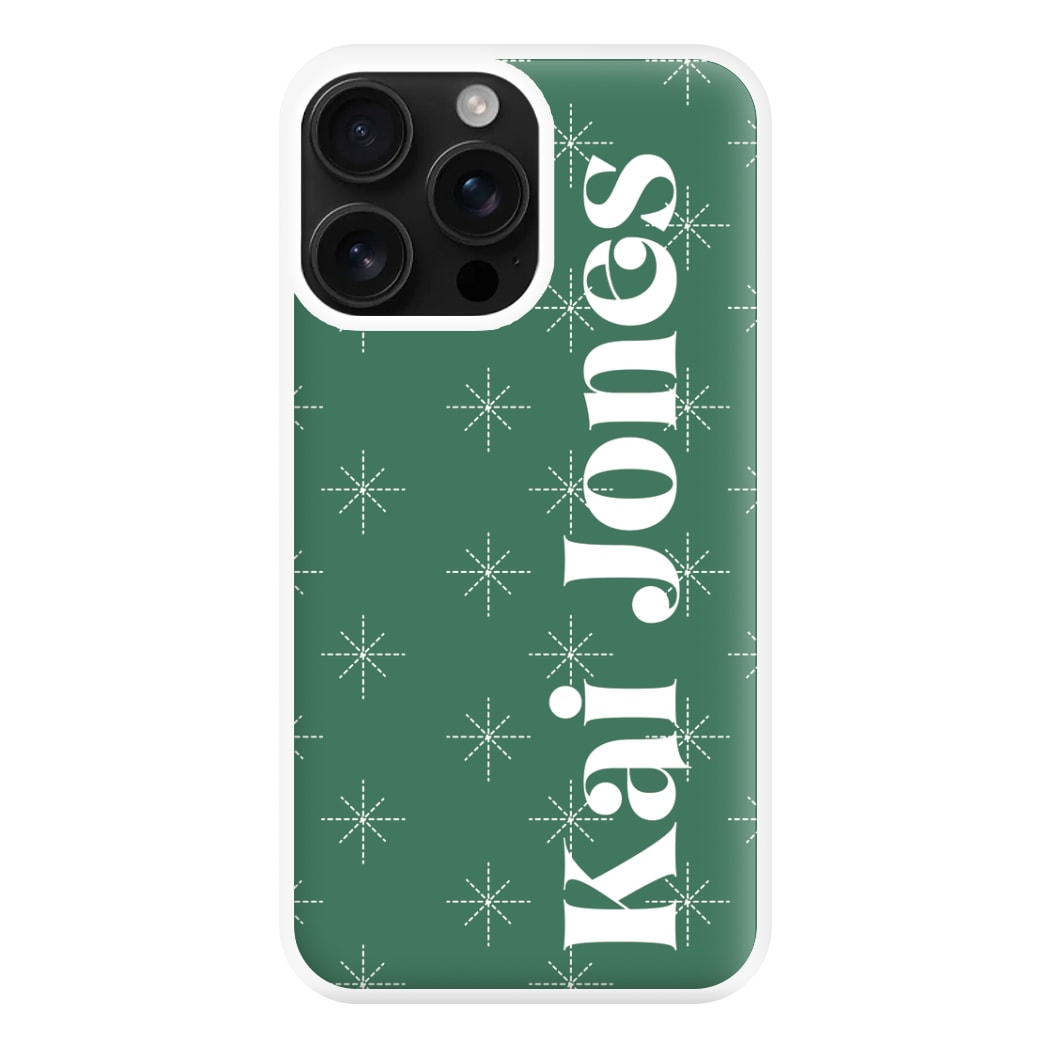 Snowflakes - Personalised Christmas Phone Case