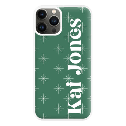 Snowflakes - Personalised Christmas Phone Case for iPhone 11 Pro Max