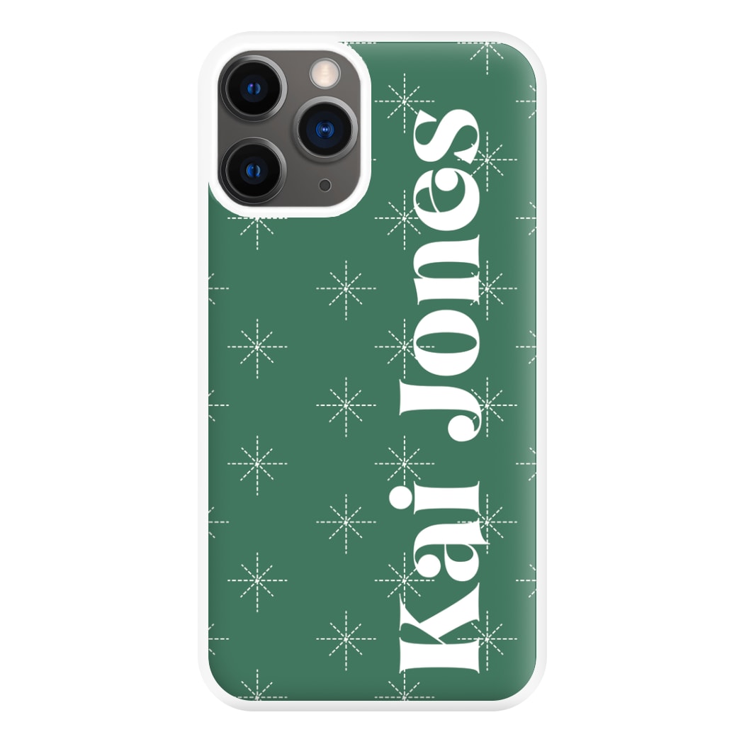 Snowflakes - Personalised Christmas Phone Case for iPhone 12 Pro Max