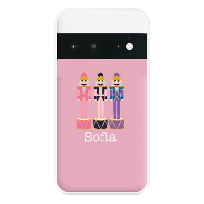 Nutcracker - Personalised Christmas Phone Case for Google Pixel 6a