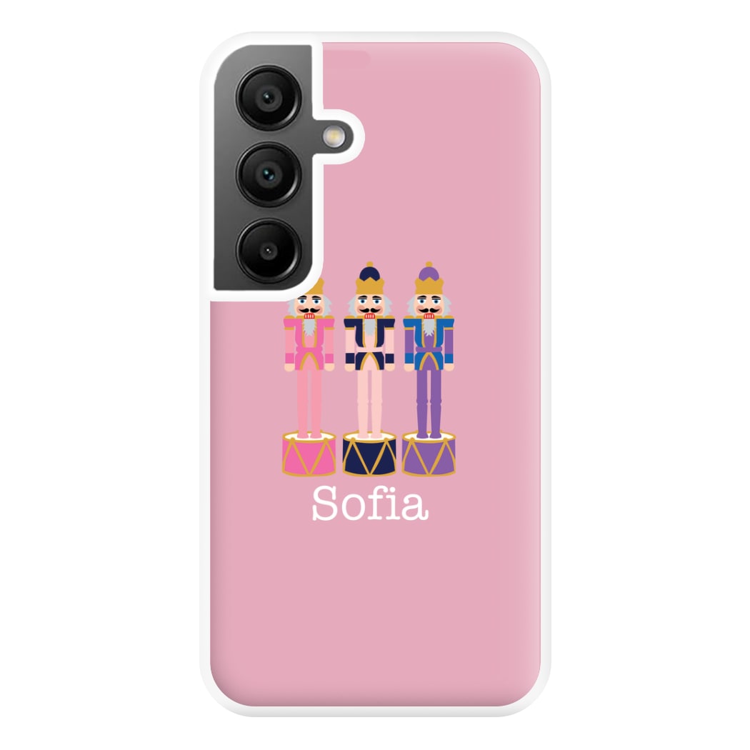 Nutcracker - Personalised Christmas Phone Case for Galaxy A55