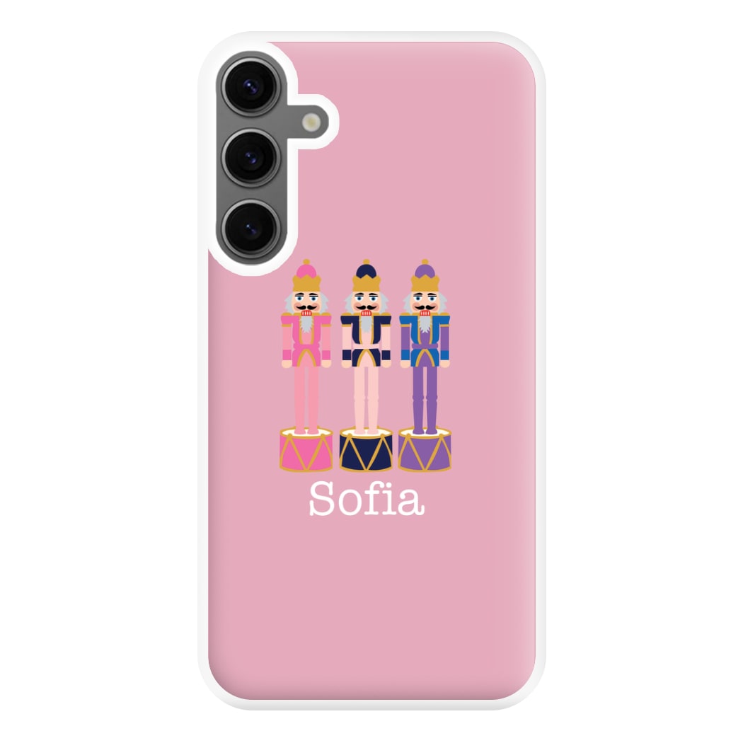 Nutcracker - Personalised Christmas Phone Case for Galaxy S24FE