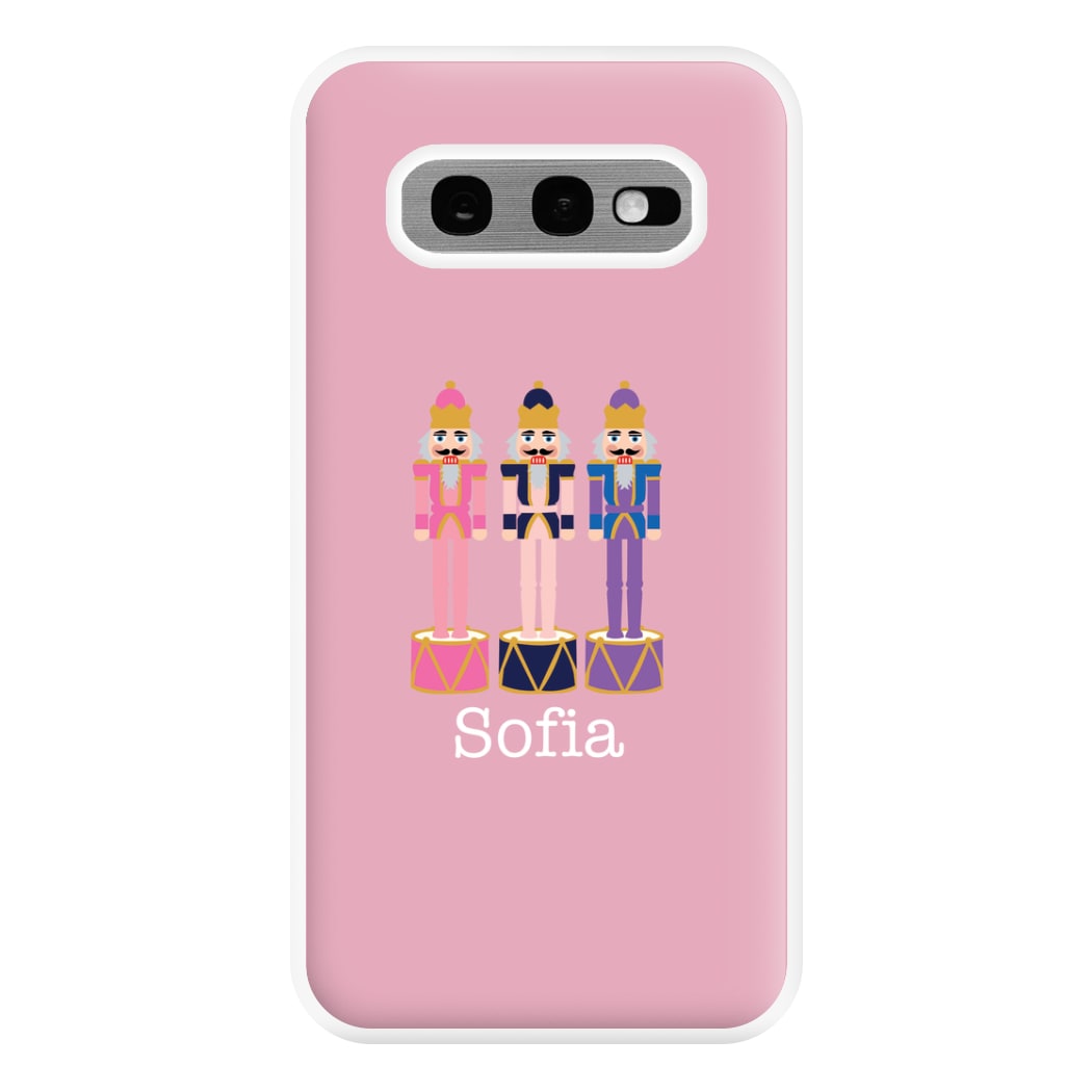 Nutcracker - Personalised Christmas Phone Case for Galaxy S10e