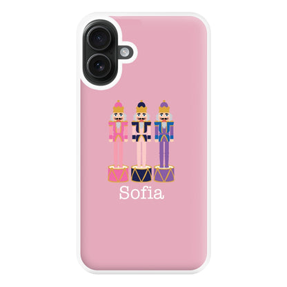 Nutcracker - Personalised Christmas Phone Case for iPhone 16 Plus