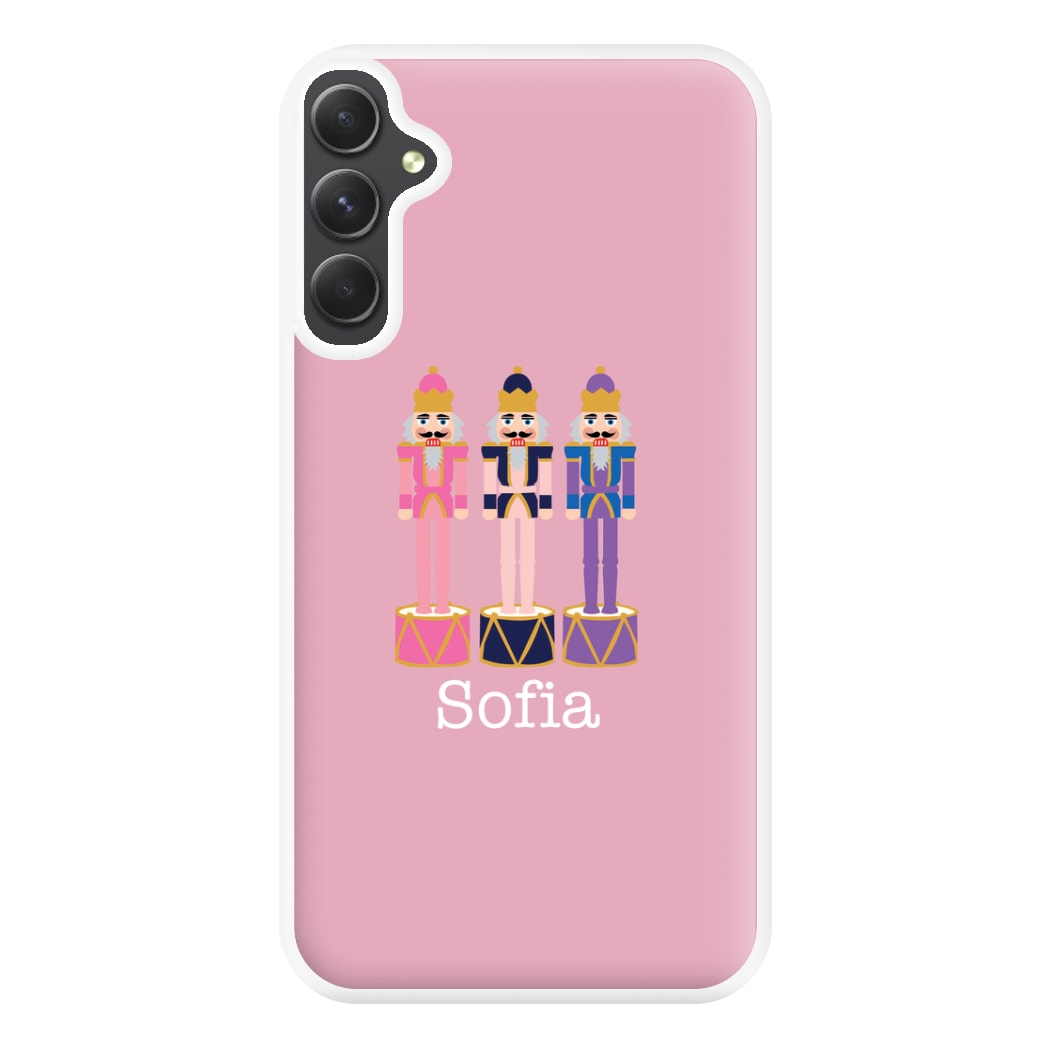 Nutcracker - Personalised Christmas Phone Case for Galaxy A14