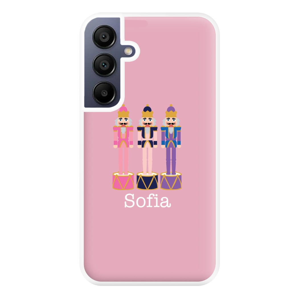 Nutcracker - Personalised Christmas Phone Case for Galaxy A16