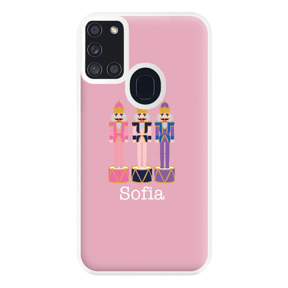 Nutcracker - Personalised Christmas Phone Case for Galaxy A21s