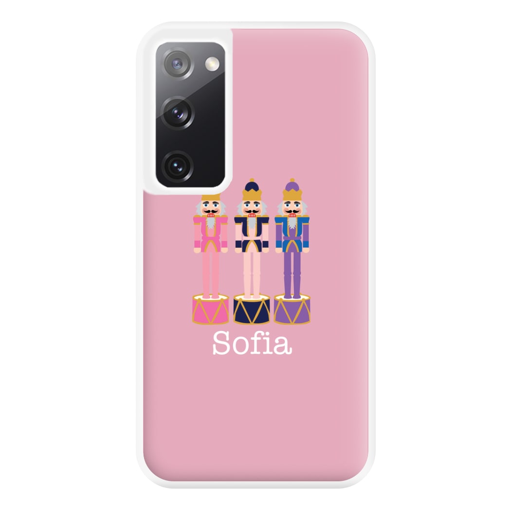 Nutcracker - Personalised Christmas Phone Case for Galaxy S20FE