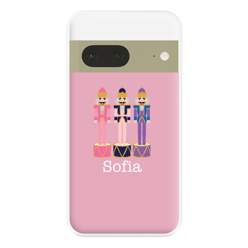 Nutcracker - Personalised Christmas Phone Case for Google Pixel 7a