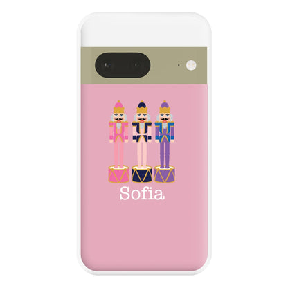 Nutcracker - Personalised Christmas Phone Case for Google Pixel 7a