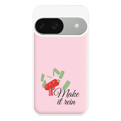 Make It Rein - Christmas Puns Phone Case for Google Pixel 9 / 9 Pro