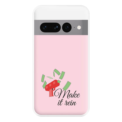 Make It Rein - Christmas Puns Phone Case for Google Pixel 7 Pro