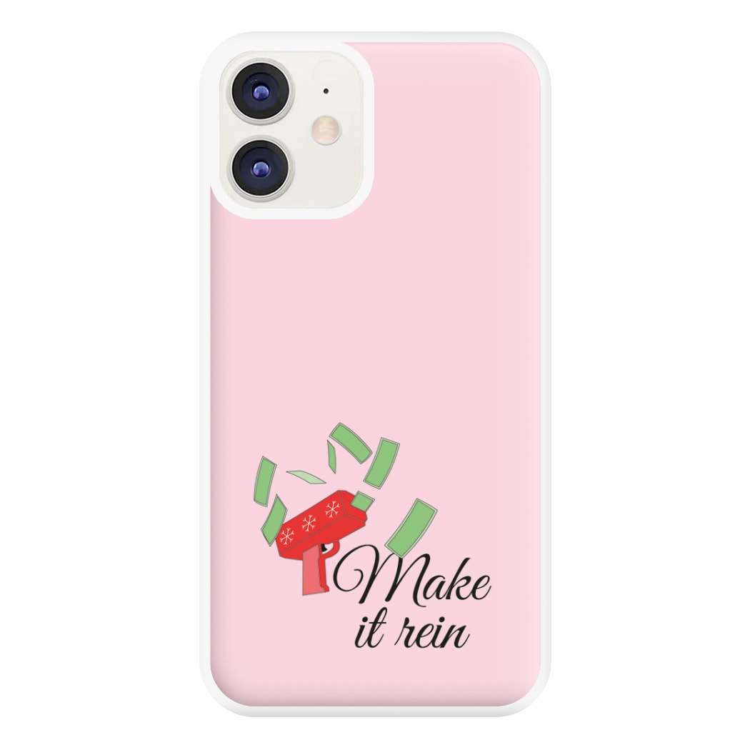 Make It Rein - Christmas Puns Phone Case for iPhone 11