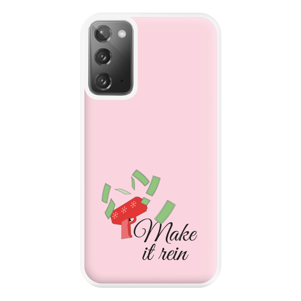 Make It Rein - Christmas Puns Phone Case for Galaxy Note 20 Ultra