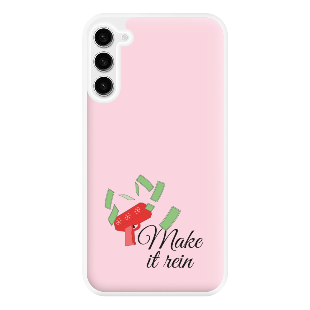 Make It Rein - Christmas Puns Phone Case for Galaxy S23FE