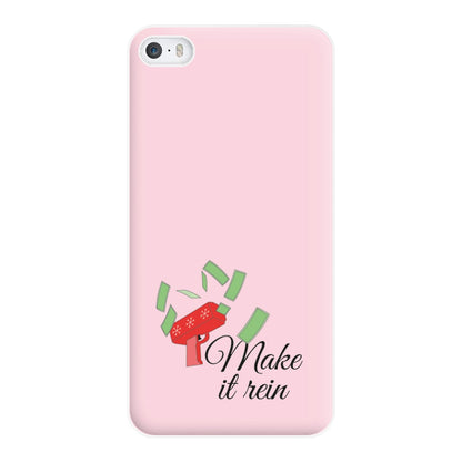 Make It Rein - Christmas Puns Phone Case for iPhone 5 / 5s / SE 2016