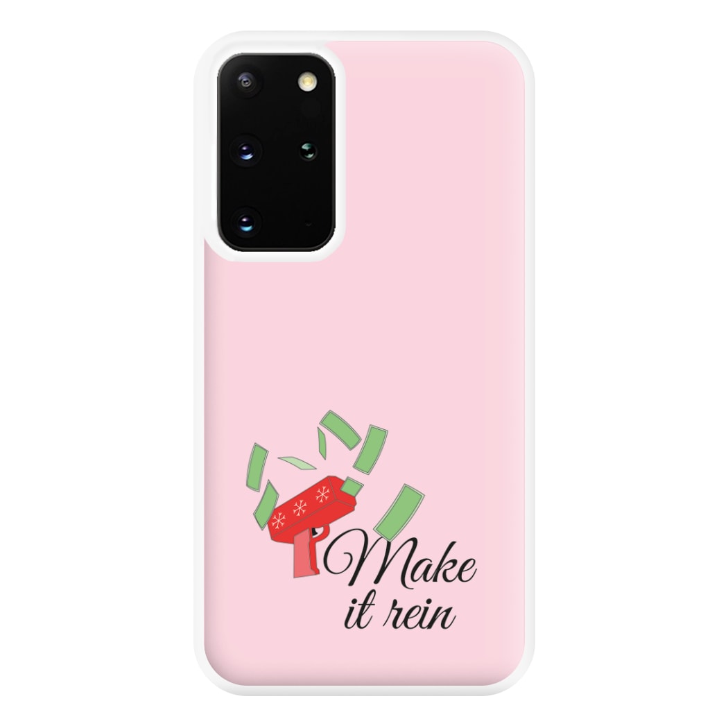 Make It Rein - Christmas Puns Phone Case for Galaxy S20 Plus