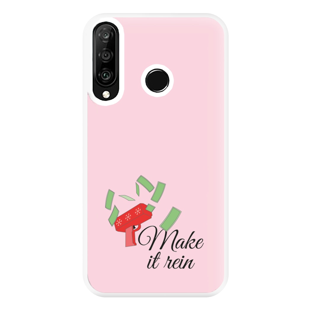 Make It Rein - Christmas Puns Phone Case for Huawei P30 Lite