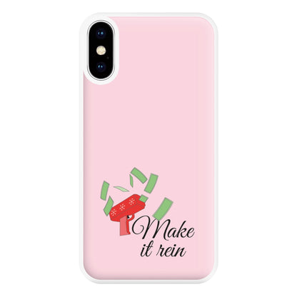 Make It Rein - Christmas Puns Phone Case for iPhone XS Max