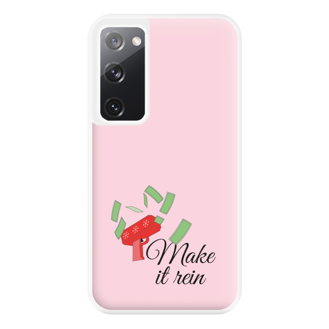 Make It Rein - Christmas Puns Phone Case for Galaxy S20FE