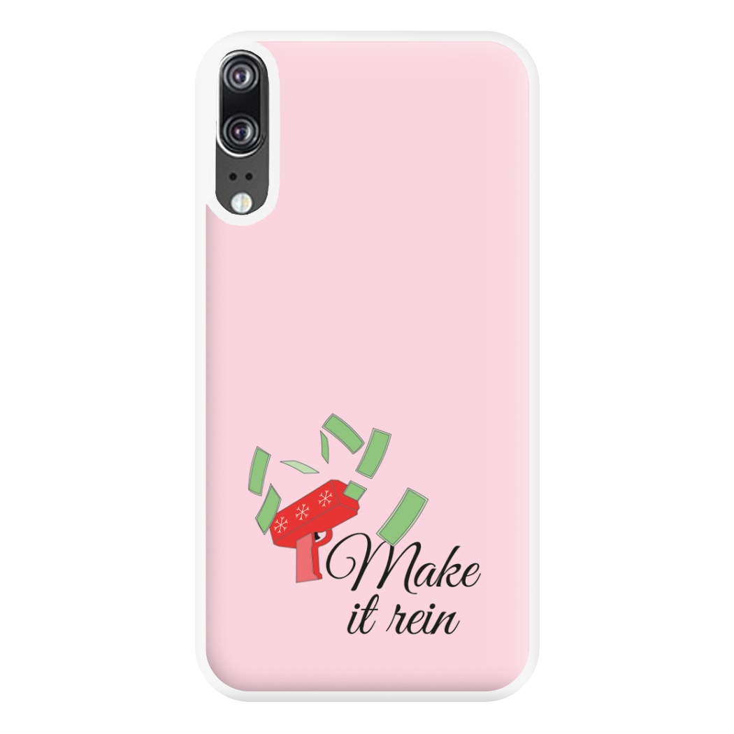 Make It Rein - Christmas Puns Phone Case for Huawei P20