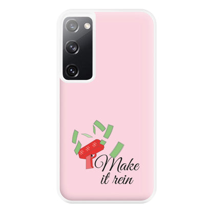 Make It Rein - Christmas Puns Phone Case for Galaxy S20