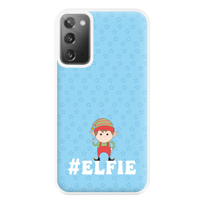 Elfie - Christmas Puns Phone Case for Galaxy Note 20 Ultra