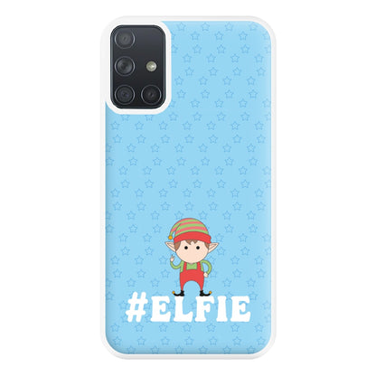 Elfie - Christmas Puns Phone Case for Galaxy A71