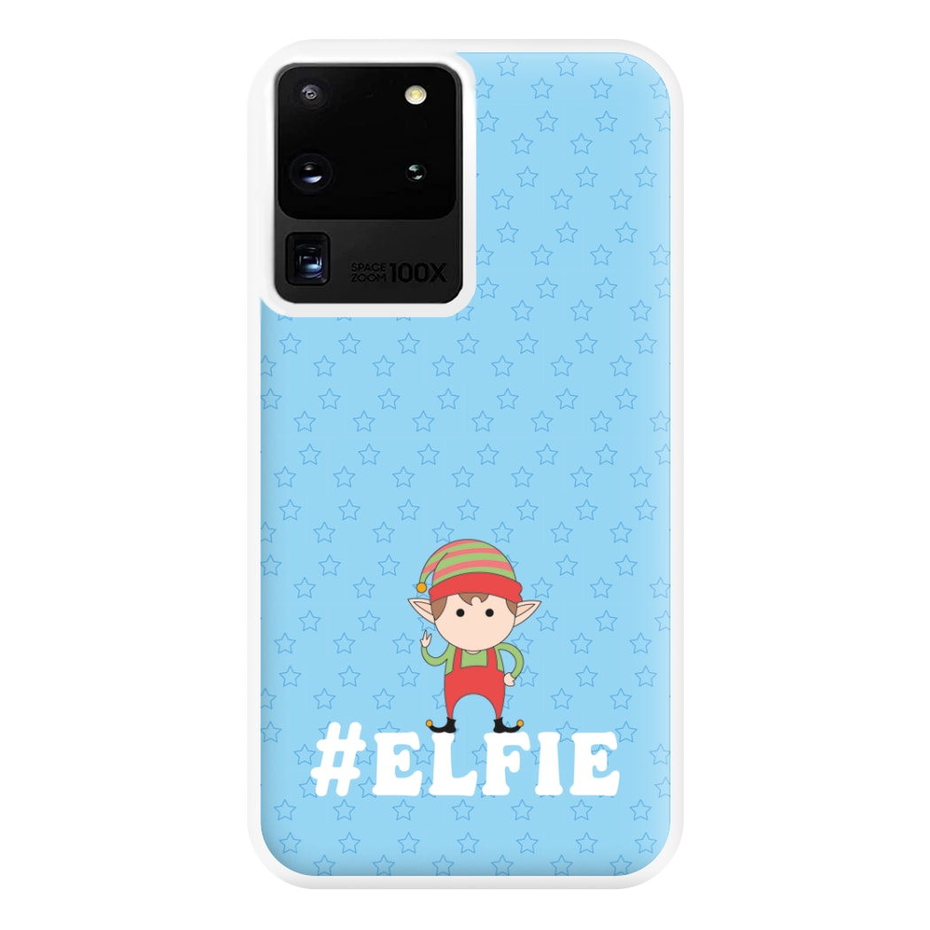 Elfie - Christmas Puns Phone Case for Galaxy S20 Ultra