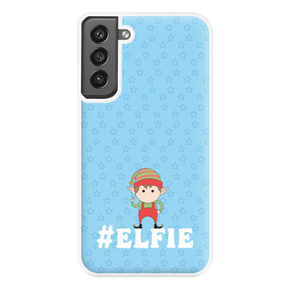 Elfie - Christmas Puns Phone Case for Galaxy S21FE