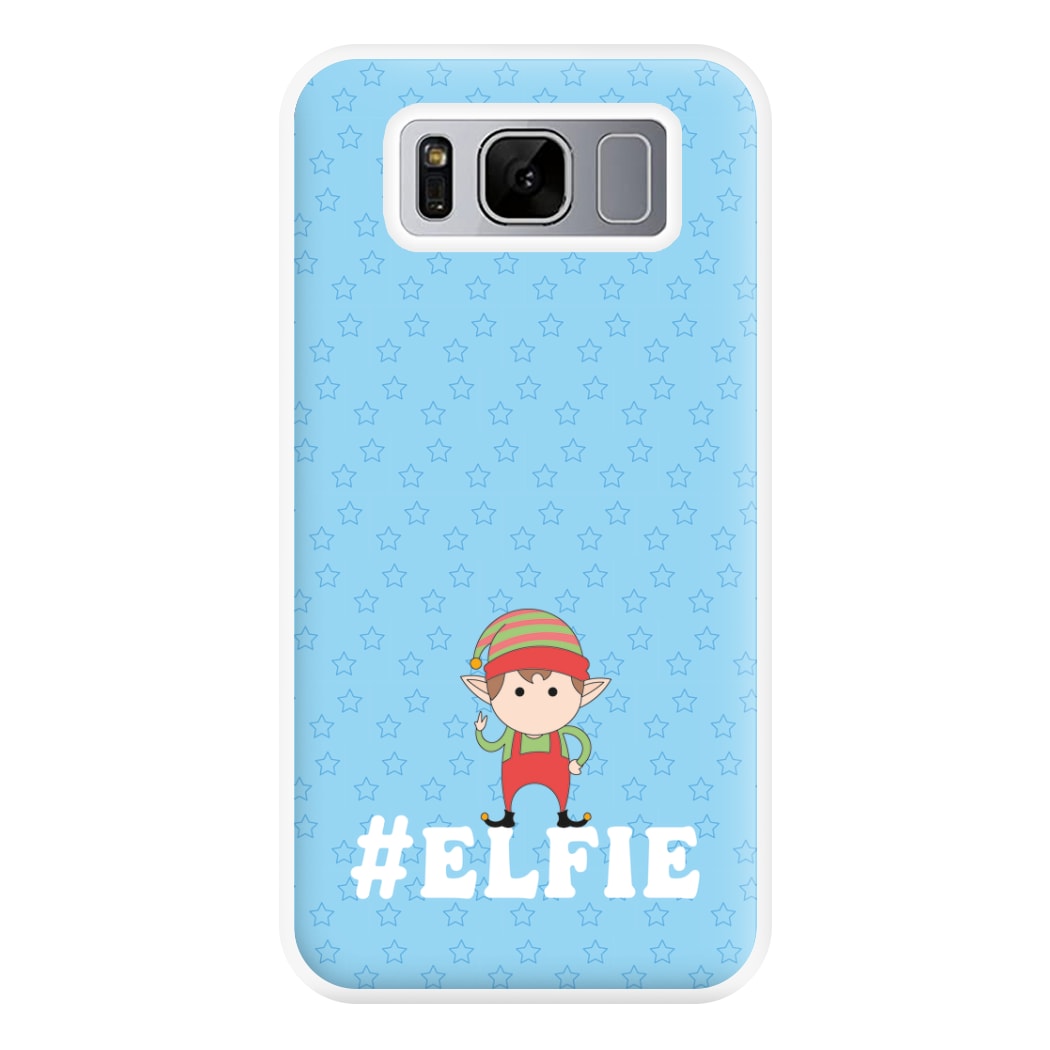 Elfie - Christmas Puns Phone Case for Galaxy S8 Plus