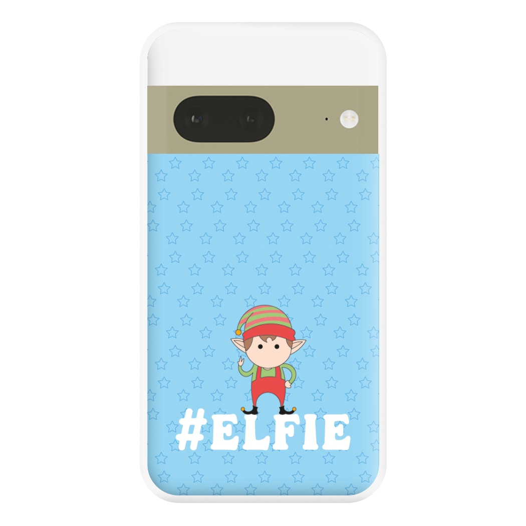 Elfie - Christmas Puns Phone Case for Google Pixel 7a