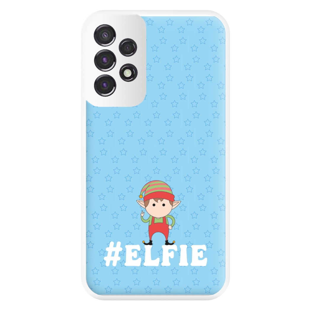 Elfie - Christmas Puns Phone Case for Galaxy A53