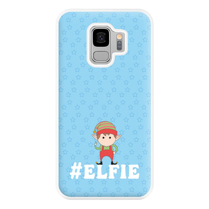 Elfie - Christmas Puns Phone Case for Galaxy S9 Plus