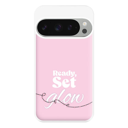 Ready, Set, Glow - Christmas Puns Phone Case for Google Pixel 9 Pro XL