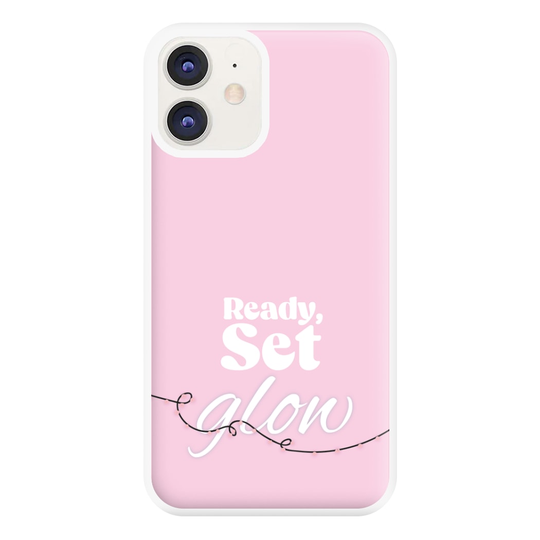 Ready, Set, Glow - Christmas Puns Phone Case for iPhone 12 / 12 Pro