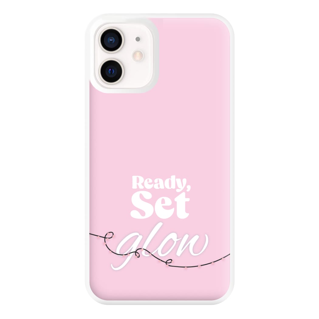 Ready, Set, Glow - Christmas Puns Phone Case for iPhone 13 Mini