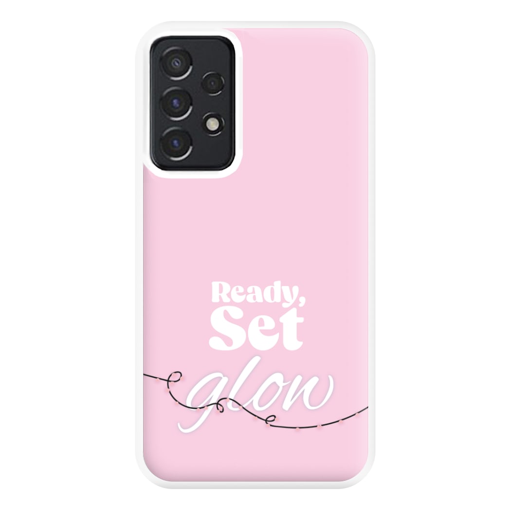 Ready, Set, Glow - Christmas Puns Phone Case for Galaxy A52 / A52s