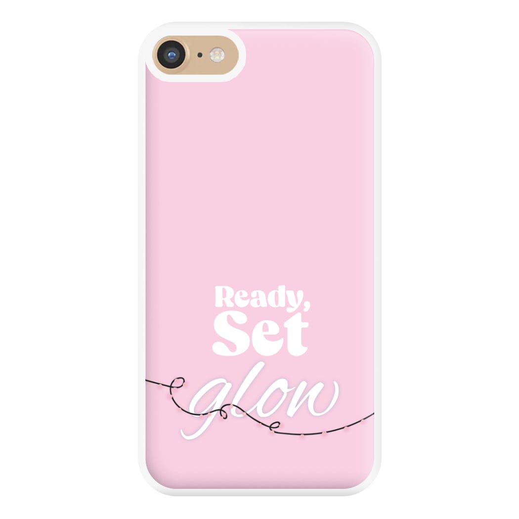 Ready, Set, Glow - Christmas Puns Phone Case for iPhone 6 / 7 / 8 / SE