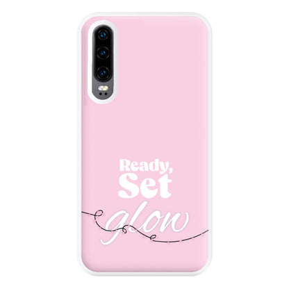 Ready, Set, Glow - Christmas Puns Phone Case for Huawei P30