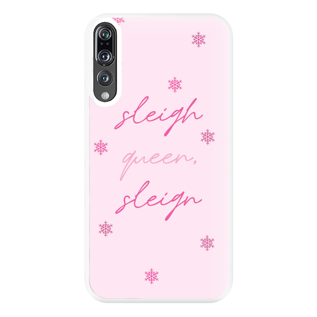 Sleigh Queen - Christmas Puns Phone Case for Huawei P20 Pro