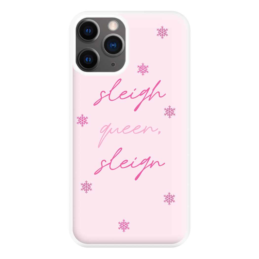 Sleigh Queen - Christmas Puns Phone Case for iPhone 12 Pro Max