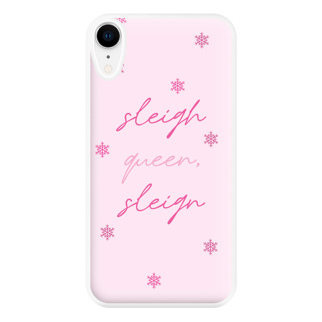 Sleigh Queen - Christmas Puns Phone Case for iPhone XR