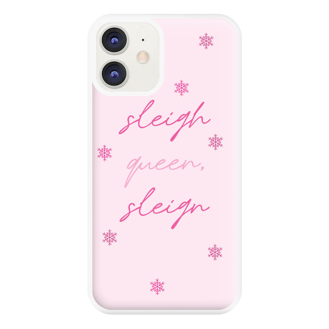 Sleigh Queen - Christmas Puns Phone Case for iPhone 11