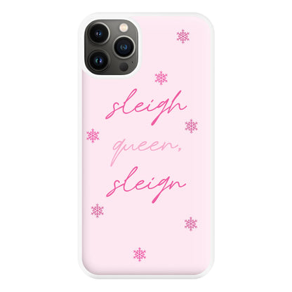 Sleigh Queen - Christmas Puns Phone Case for iPhone 13