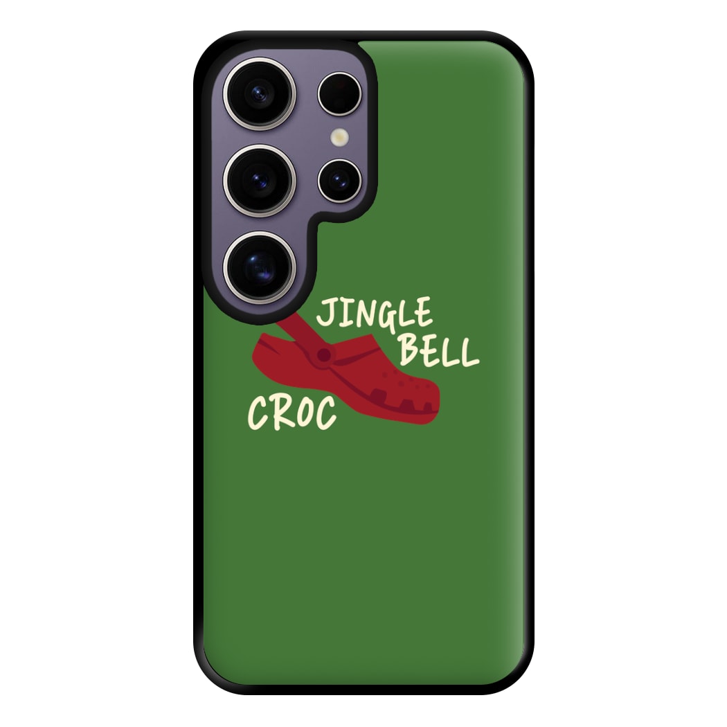 Jingle Bell Croc - Christmas Puns Phone Case for Galaxy S25 Ultra