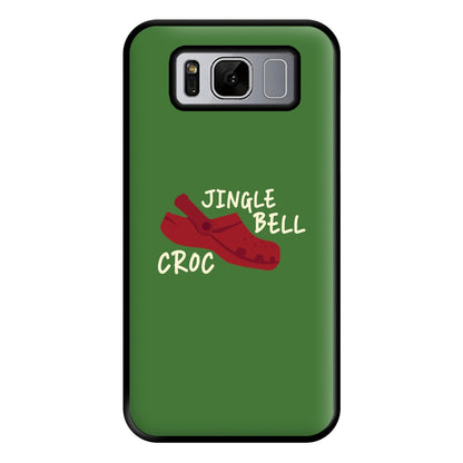 Jingle Bell Croc - Christmas Puns Phone Case for Galaxy S8 Plus