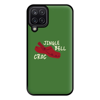 Jingle Bell Croc - Christmas Puns Phone Case for Galaxy A12