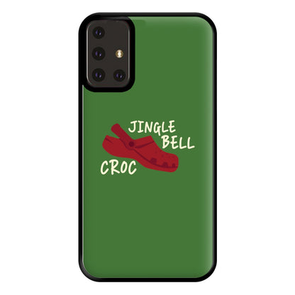 Jingle Bell Croc - Christmas Puns Phone Case for Galaxy A71