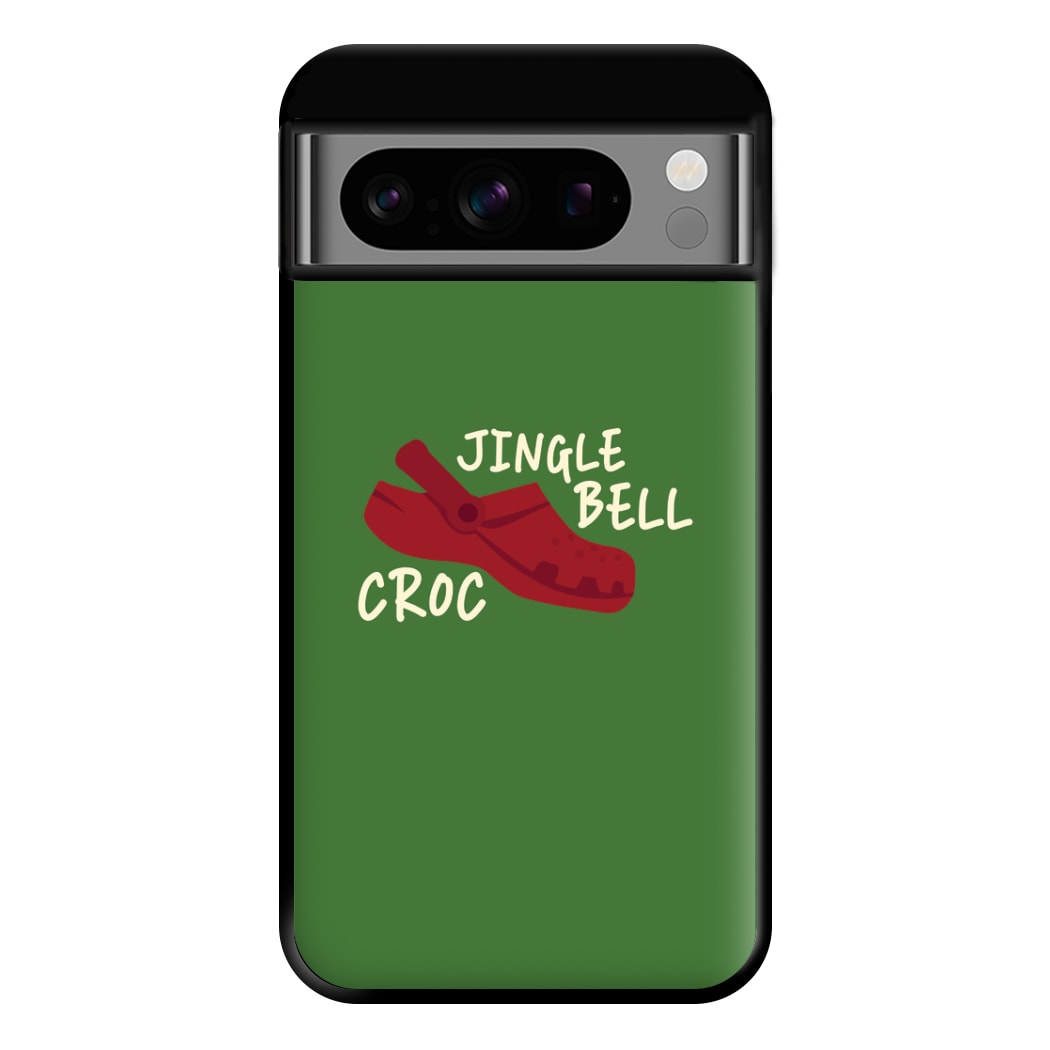 Jingle Bell Croc - Christmas Puns Phone Case for Google Pixel 8 Pro